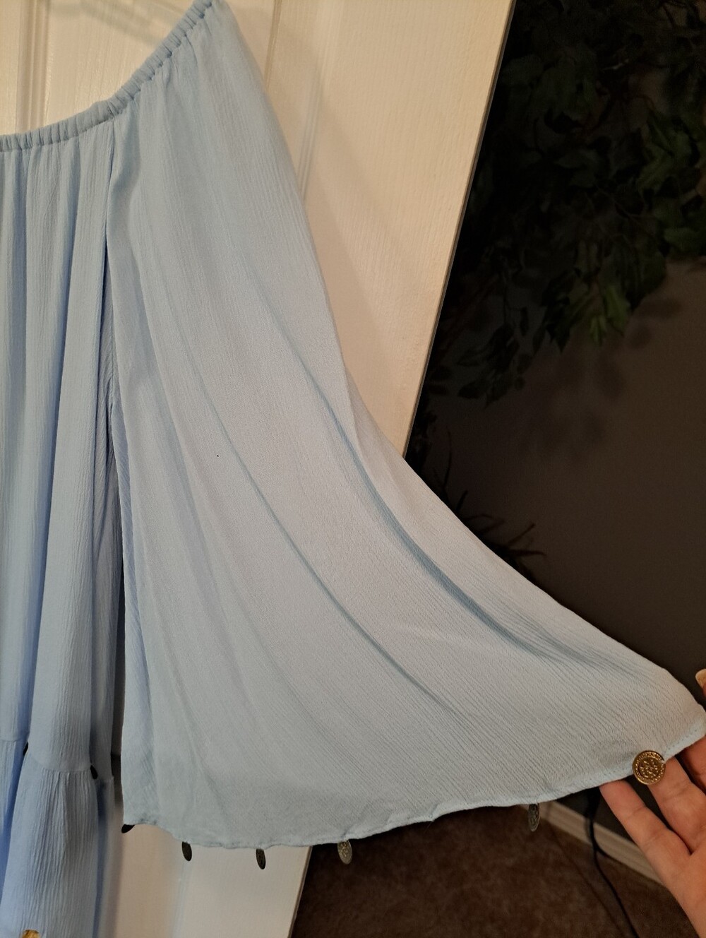Lilly Pulitzer Delaney Tunic Dress Boho Blue - Picture 3 of 13